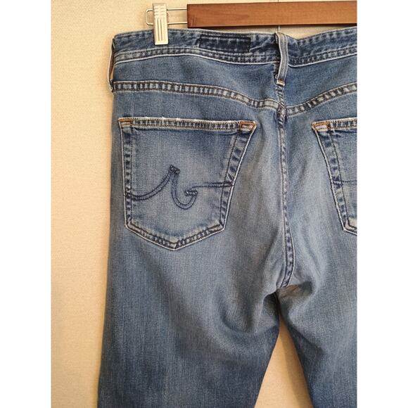 AG Adriano Goldschmied Jeans Mens 33Rx30 Blue Graduate Tailored Leg Casual Denim - Picture 13 of 16